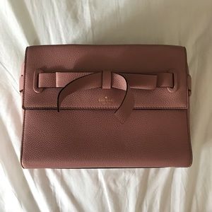 Pink Kate Spade Purse with Bow